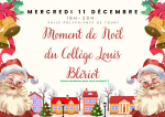 Moment de Noel au collège